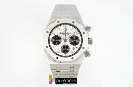 AP0835B - Royal Oak Chrono 26331 SS/SS Wht/Blk/Stk IPF A7750