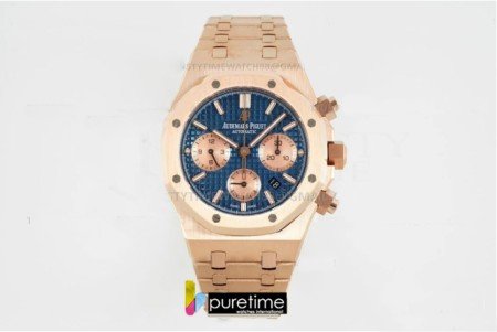 AP0836A - Royal Oak Chrono 26331 RG/RG Blue/RG/Stk IPF A7750