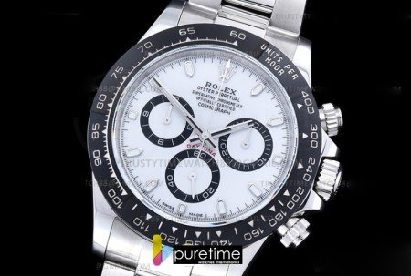 ROLDYT0436A - Daytona 116500 CER SS/SS White 904L QF V3 SH4130