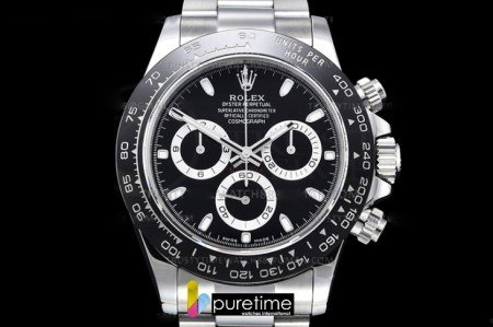 ROLDYT0436B - Daytona 116500 CER SS/SS Black 904L QF V3 SH4130
