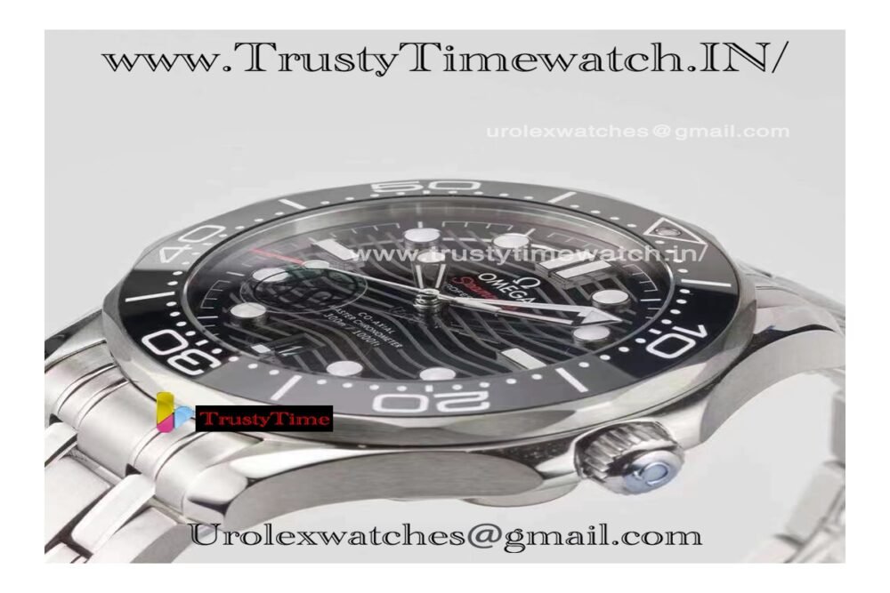 Seamaster Diver 300M VSF 42MM SS Black Dial Swiss 8800 - Image 3