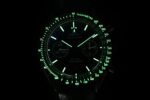 SpeedMaster MoonWatch SS V2 OMF 1:1 Best Edition Black Dial White Handset on Black Leather Strap A9300 - Image 5