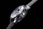 SpeedMaster MoonWatch SS V2 OMF 1:1 Best Edition Black Dial Red Words on Black Leather Strap A9300 - Image 7