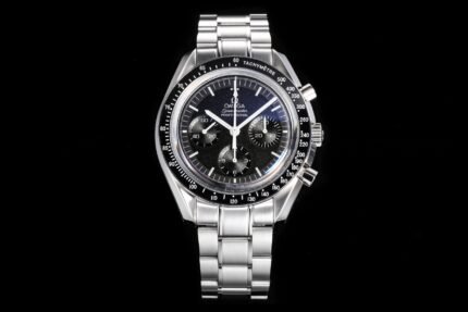 Speedmaster Professional SS OMF Best Edition Black Dial on SS Bracelet Manual Winding Chrono Movement