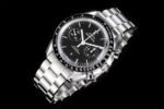 Speedmaster Professional SS OMF Best Edition Black Dial on SS Bracelet Manual Winding Chrono Movement - Image 3