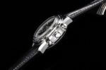 SpeedMaster MoonWatch SS V2 OMF 1:1 Best Edition Black Dial Red Words on Black Leather Strap A9300 - Image 6