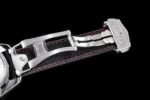 SpeedMaster MoonWatch SS V2 OMF 1:1 Best Edition Black Dial Red Words on Black Leather Strap A9300 - Image 9