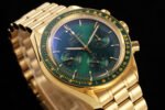 Speedmaster YG RMF Best Edition Green Dial on YG Bracelet Lemania HW - Image 3