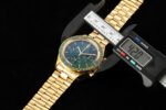 Speedmaster YG RMF Best Edition Green Dial on YG Bracelet Lemania HW - Image 7