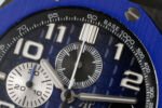 Royal Oak Offshore 44mm Black Ceramic TKF 1:1 Best Edition Blue Dial on Blue Rubber Strap A3126 - Image 5