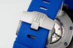 Royal Oak Offshore 44mm Black Ceramic TKF 1:1 Best Edition Blue Dial on Blue Rubber Strap A3126 - Image 10