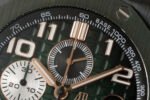 Royal Oak Offshore 44mm Green Ceramic TKF Best Edition Green Dial on Green Rubber Strap A3126 - Image 4