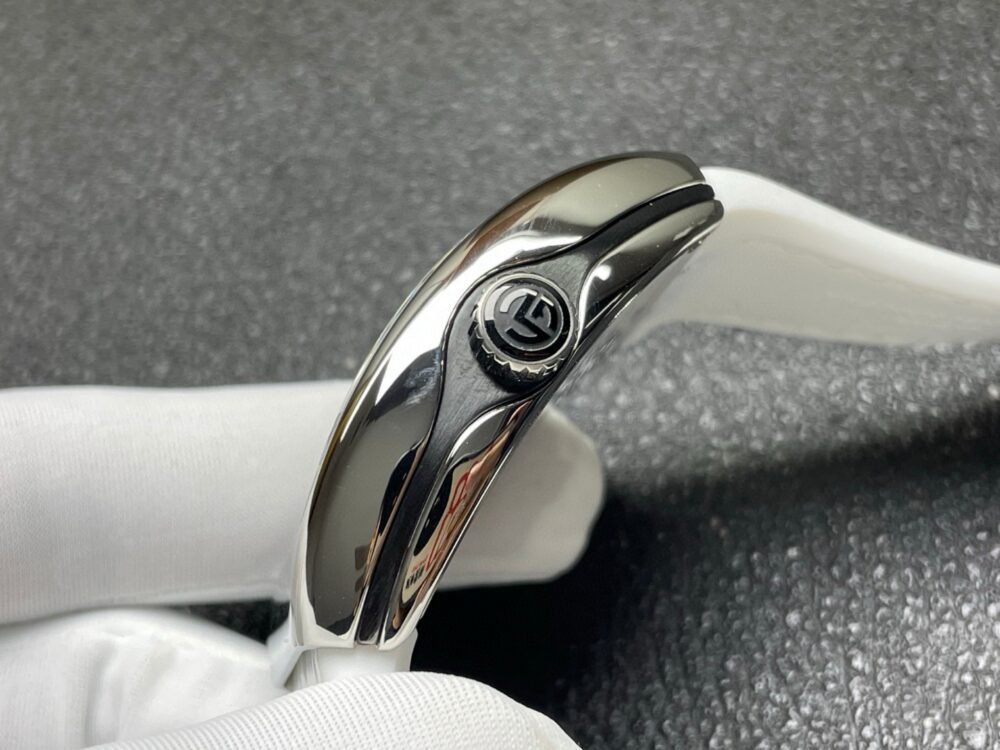 Vanguard V45 SS ABF Best Edition White Dial On White Gummy Strap A2824 - Image 5