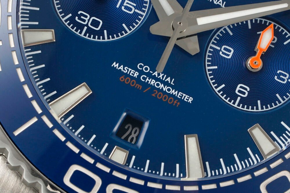 Planet Ocean Master Chronometer Blue Ceramic Bezel SS SCF 1:1 Best Edition Blue Dial on SS Bracelet A9900 - Image 5