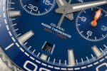 Planet Ocean Master Chronometer Blue Ceramic Bezel SS SCF 1:1 Best Edition Blue Dial on SS Bracelet A9900 - Image 5