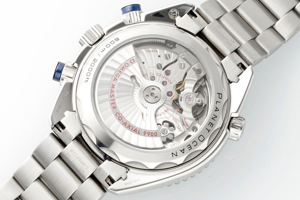 Planet Ocean Master Chronometer Blue Ceramic Bezel SS SCF 1:1 Best Edition Blue Dial on SS Bracelet A9900 - Image 8
