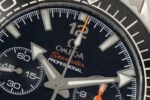 Planet Ocean Master Chronometer Black Ceramic Bezel SS SCF 1:1 Best Edition Black Dial on SS Bracelet A9900 - Image 4