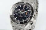 Planet Ocean Master Chronometer Black Ceramic Bezel SS SCF 1:1 Best Edition Black Dial on SS Bracelet A9900 - Image 3