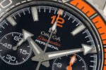 Planet Ocean Master Chronometer Black/Orange Ceramic Bezel SS SCF 1:1 Best Edition Black Dial on SS Bracelet A9900 - Image 4