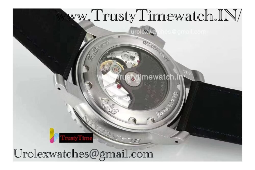 Blancpain Fifty Fathoms ZF Black case Black dial Black NATO military strap Movement 5008 - Image 2