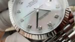 DateJust 126334 904L SS CF 1:1 Best Edition White MOP Dial Diamond Markers on Jubilee 904L SS Bracelet - Image 3