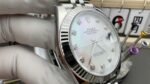 DateJust 126334 904L SS CF 1:1 Best Edition White MOP Dial Diamond Markers on Jubilee 904L SS Bracelet - Image 4