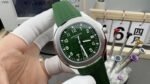 Aquanaut 5168G 42mm Gain Weight 3KF 1:1 Best Edition Green Dial on Green Rubber Strap 324CS