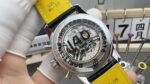 Navitimer B01 43mm SS B50 Best Edition Black Dial White Subdial On Black Leather Strap A7750 - Image 8