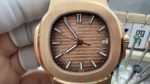 Nautilus 5711/1R 3KF 1:1 Best Edition Brown Textured Dial on RG Bracelet A324 Super Clone V2 - Image 2