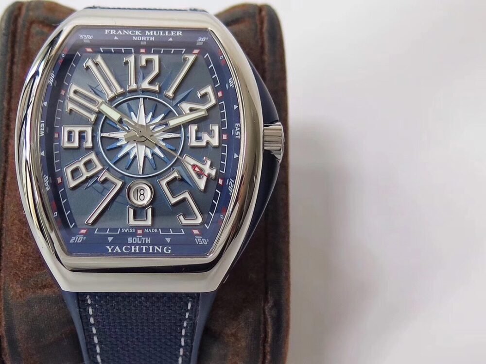 Vanguard V45 SS ZF Best Edition Blue Textured Dial on Blue Rubber Strap MIYOTA 9015 - Image 2