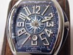 Vanguard V45 SS ZF Best Edition Blue Textured Dial on Blue Rubber Strap MIYOTA 9015 - Image 5