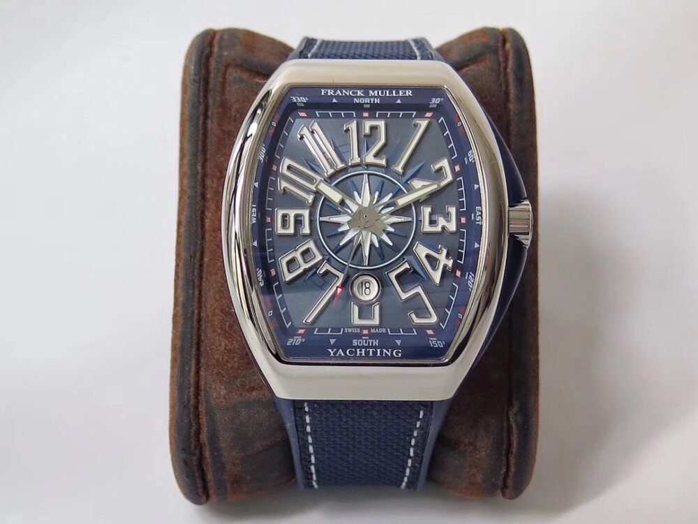 Vanguard V45 SS ZF Best Edition Blue Textured Dial on Blue Rubber Strap MIYOTA 9015