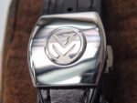 Vanguard V45 Chrono SS ZF Best Edition Black Dial Black Markers on Black Gummy Strap 9015 - Image 8