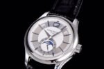 COMPLICATIONS SERIES Moonphase SS KMF White Dial on Black Leather Strap Cal.324 - Image 2
