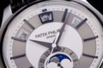 COMPLICATIONS SERIES Moonphase SS KMF White Dial on Black Leather Strap Cal.324 - Image 5