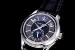 Annual Calendar Complications 5205R SS GRF Best Edition Black dial on Black leather strap A324 - Image 2