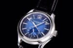 COMPLICATIONS SERIES Moonphase SS KMF Blue Dial on Black Leather Strap Cal.324 - Image 2