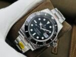 Submariner 41mm 126610 LN Black Ceramic 904L Steel AR+F 1:1 Best Edition Black Dial On 904L SS Bracelet VR3235 - Image 3