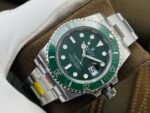 Submariner 40mm 116610 LV Green Ceramic 904L Steel AR+F 1:1 Best Edition Green Dial On 904L SS Bracelet VR3135 - Image 3