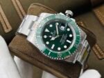 Submariner 40mm 116610 LV Green Ceramic 904L Steel AR+F 1:1 Best Edition Green Dial On 904L SS Bracelet VR3135 - Image 2