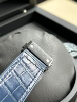 Classic Fusion 42mm Ceramic JJZF 1:1 Best Edition Blue Dial On Blue Rubber Strap - Image 8