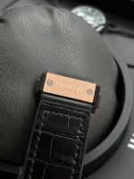 Classic Fusion 42mm Ceramic/RG JJZF 1:1 Best Edition Black Carbon Dial On Black Gummy Strap - Image 7