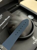 Classic Fusion 42mm Ceramic JJZF 1:1 Best Edition Blue Dial On Blue Rubber Strap - Image 7