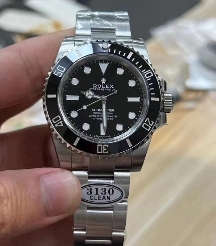 Submariner 41mm 124060 No Date 904L Steel C+F 1:1 Best Edition Black Dial VR3230