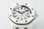 Royal Oak Offshore Diver 15707 White Ceramic ZF 1:1 Best Edition SA3120 Super Clone - Image 3