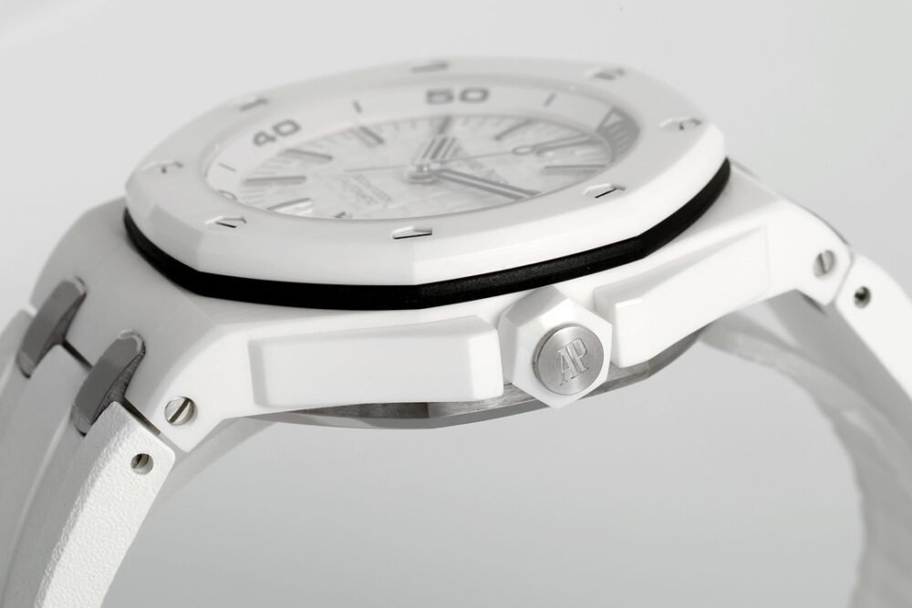 Royal Oak Offshore Diver 15707 White Ceramic ZF 1:1 Best Edition SA3120 Super Clone - Image 6