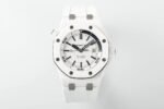 Royal Oak Offshore Diver 15707 White Ceramic ZF 1:1 Best Edition SA3120 Super Clone