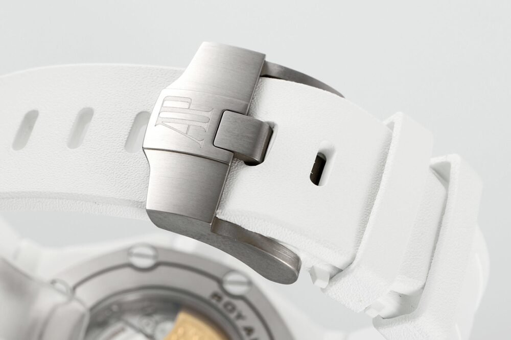 Royal Oak Offshore Diver 15707 White Ceramic ZF 1:1 Best Edition SA3120 Super Clone - Image 9