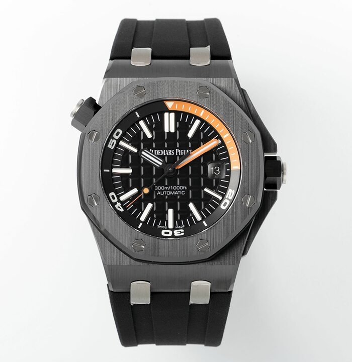 Royal Oak Offshore Diver 15707 Black Ceramic APSF 1:1 Best Edition SA3120 Super Clone