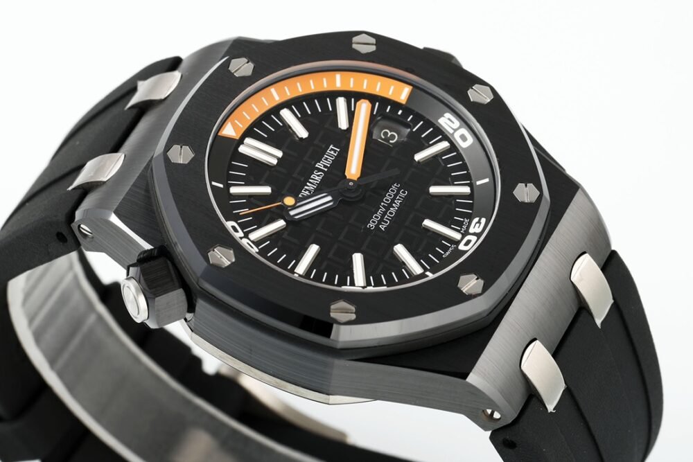 Royal Oak Offshore Diver 15707 Black Ceramic APSF 1:1 Best Edition SA3120 Super Clone - Image 3